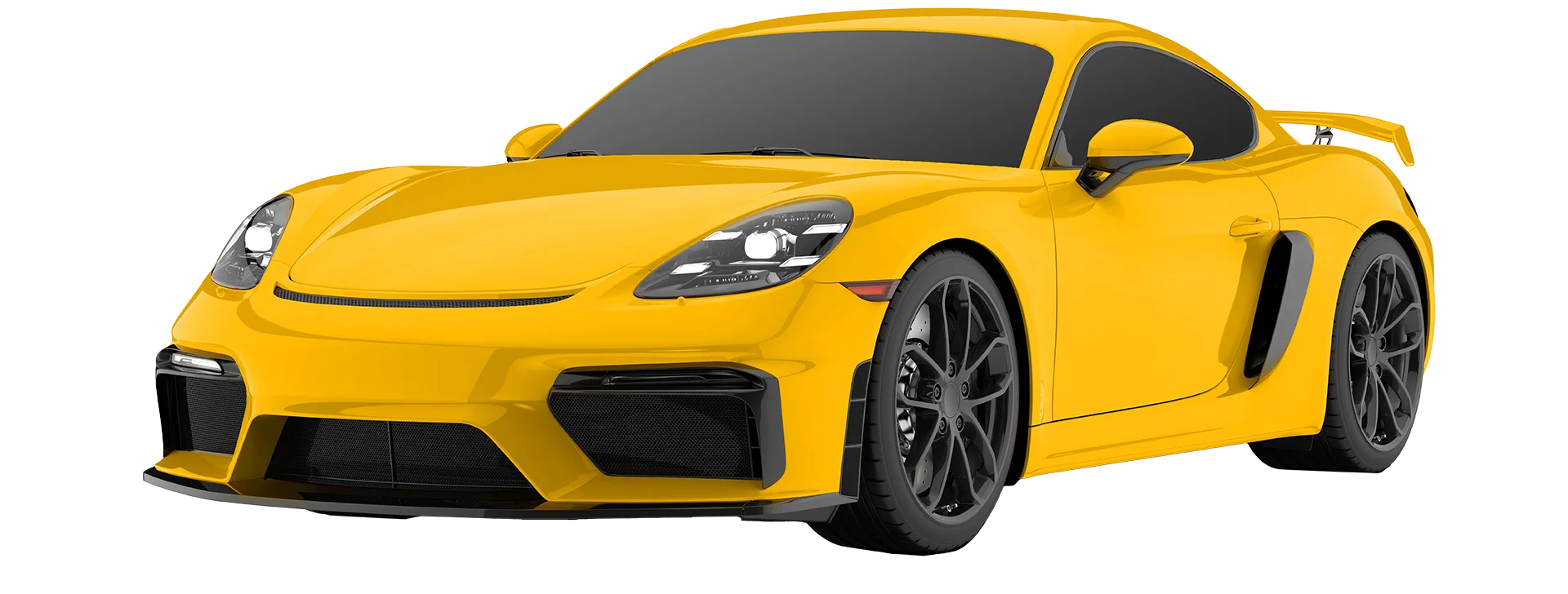 Auto-gelb